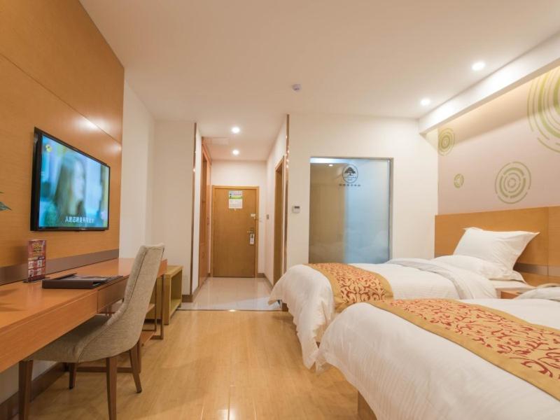 Greentree Inn Zhejiang Jiaxing Nanyang College Henglong Square Business Hotel Exterior foto