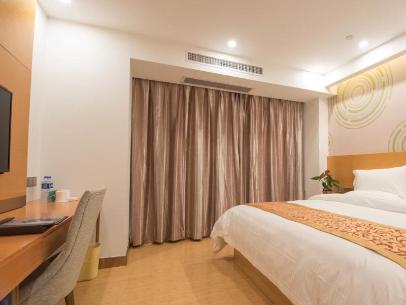 Greentree Inn Zhejiang Jiaxing Nanyang College Henglong Square Business Hotel Exterior foto