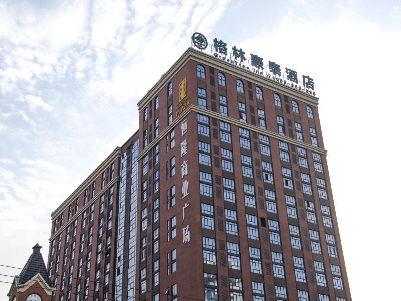 Greentree Inn Zhejiang Jiaxing Nanyang College Henglong Square Business Hotel Exterior foto