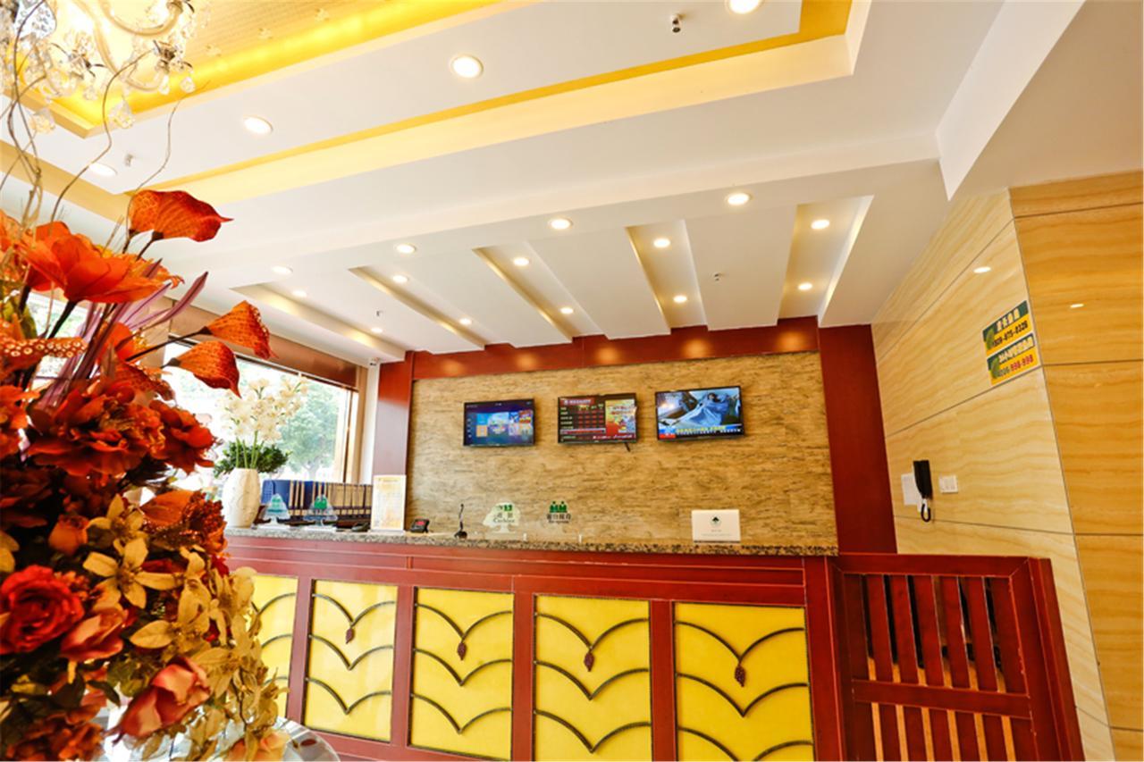 Greentree Inn Zhejiang Jiaxing Nanyang College Henglong Square Business Hotel Exterior foto